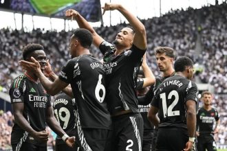 Arsenal Tampil Layaknya Juara di Derby London (foto: x)