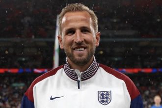 Harry Kane Cetak Empat Gol, Rekor Baru Liga Champions (foto: x)