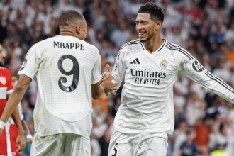 Rekor Raul dalam Kemenangan 3-1 Real Madrid (foto: x)