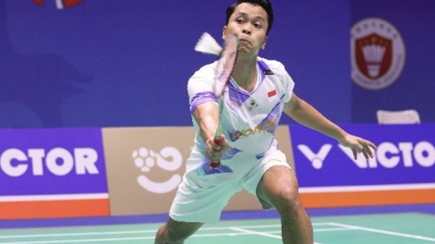 Ginting Tundukkan Shi Yu Qi, Maju Perempat Final! (foto: x)