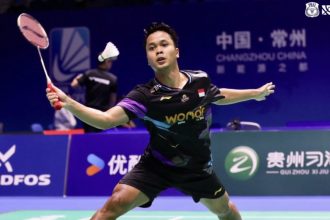 Ginting Tundukkan Shi Yu Qi, Maju Perempat Final! (foto: x)