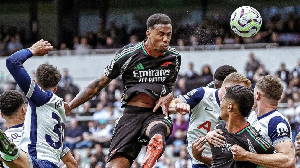 turunminum.id Inggris Insiden Cekcok: Gabriel Magalhaes dan Erling Haaland Insiden Cekcok: Gabriel Magalhaes dan Erling Haaland (foto: x)