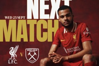 Duel Carabao Cup Premier League: Liverpool vs West Ham! (foto: x)