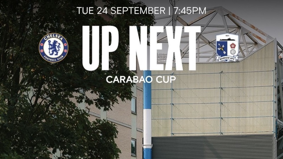 turunminum.id Inggris Duel Ganas : Chelsea vs Barrow, Carabao Cup 2024/25 Duel Seru: Chelsea vs Barrow, Siapakah yang Melaju? (foto: x)