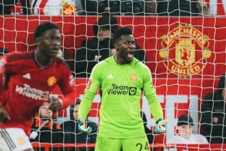 Onana Diberi Pujian Oleh Manchester United (foto: x)