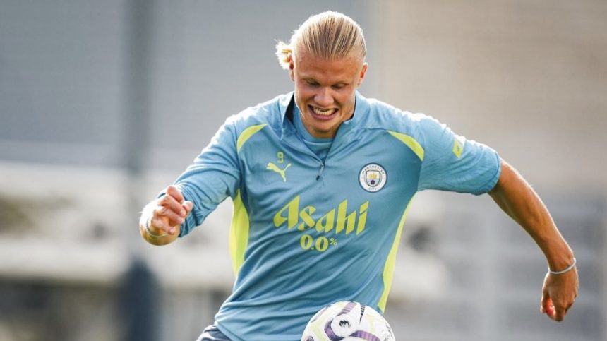 Hattrick Haaland Warnai Kemenangan Manchester City (foto: x)