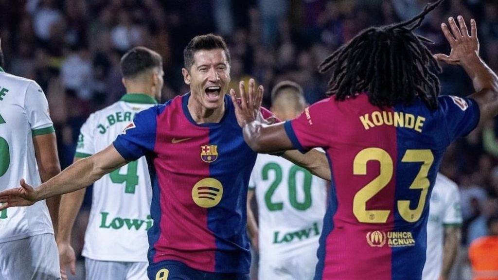 turunminum.id La Liga Lewandowski Amankan Barcelona Capai Puncak Lewandowski Amankan Barcelona Capai Puncak (foto: x)