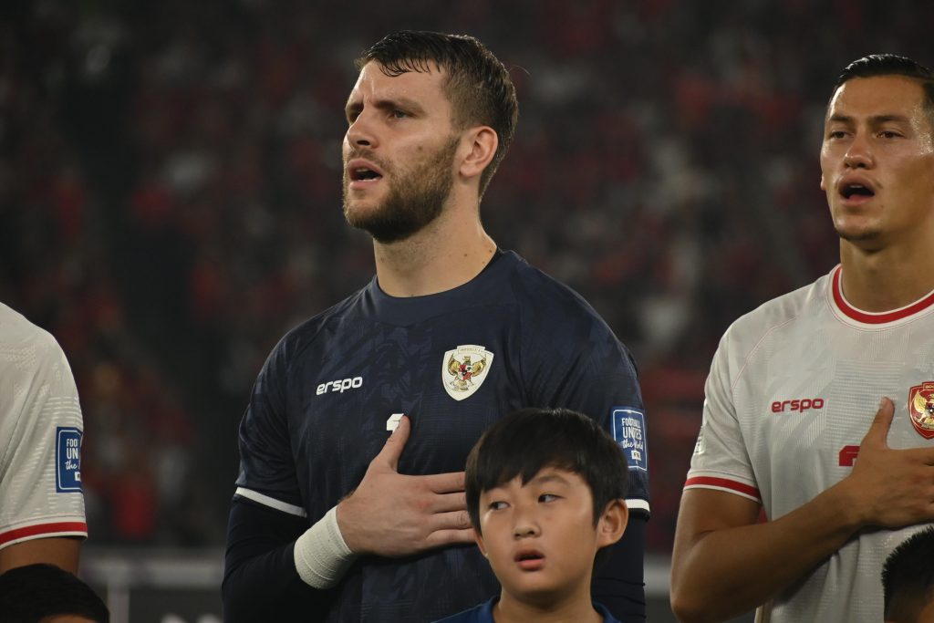 turunminum.id Timnas Statistik Buktikan Maarten Paes Layak Jadi Man off The Match Maarten Paes tampil apik vs Australia (Foto: Turunminum.id/Rifqi Dian Saputra)