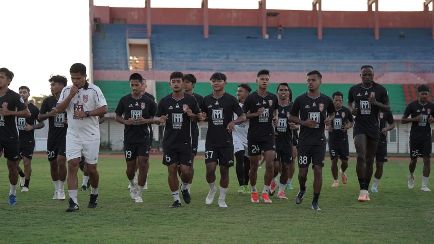 Malut United bersiap hadapi Bali United (Foto: Malut United)