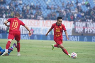 Persija Jakarta saat lawan Persib Bandung di Liga 1 2024 (Foto: Persija Jakarta)