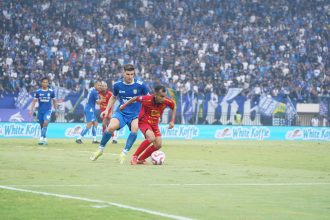 Persija Jakarta saat lawan Persib Bandung di Liga 1 2024 (Foto: Persija Jakarta)