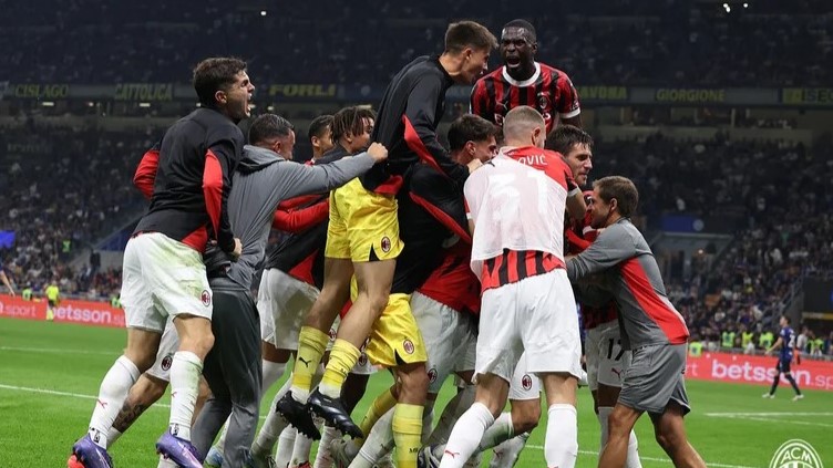 turunminum.id Bungkam Inter, AC Milan Kuasai Derby della Madonnina