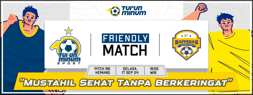 turunminum.id Jelang Laga Turunminum.id vs Timnas Bappenas, Iwang: Misi Kita Kantongi 3 Poin