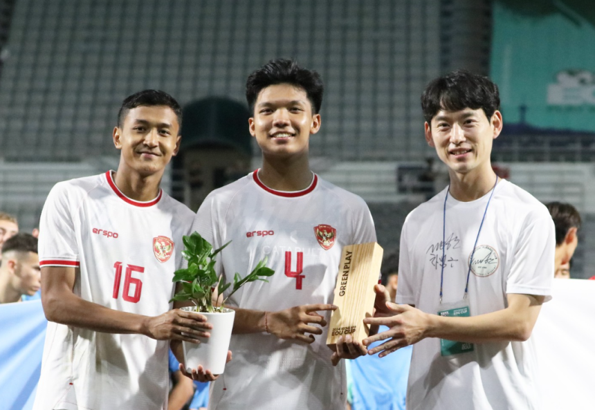 turunminum.id Timnas Indonesia U-20 Tuai Pujian Usai Unjuk Aksi di Seoul EOU Cup 2024