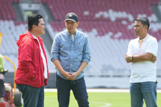 Erick Thohir Pastikan Stadion GBK Siap Jelang Laga Krusal Timnas Indonesia vs Australia. (Foto:PSSI)