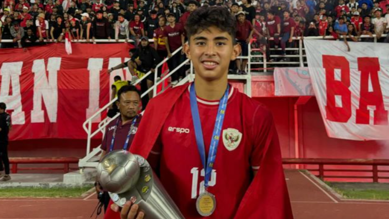 Pemain Timnas Indonesia U-20 Welber Jardim. (Foto:Instagram/@welber07official)