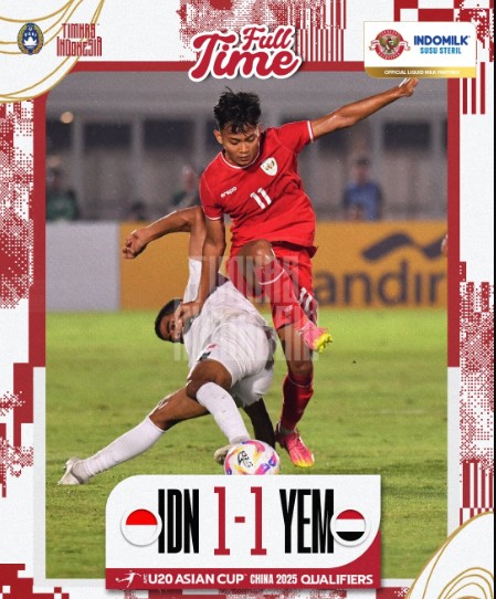 turunminum.id Timnas Timnas Indonesia U-20 Lolos ke Piala Asia Usai Imbangi Yaman turunminum.id Timnas Indonesia U-20 Lolos ke Piala Asia Usai Imbangi Yaman