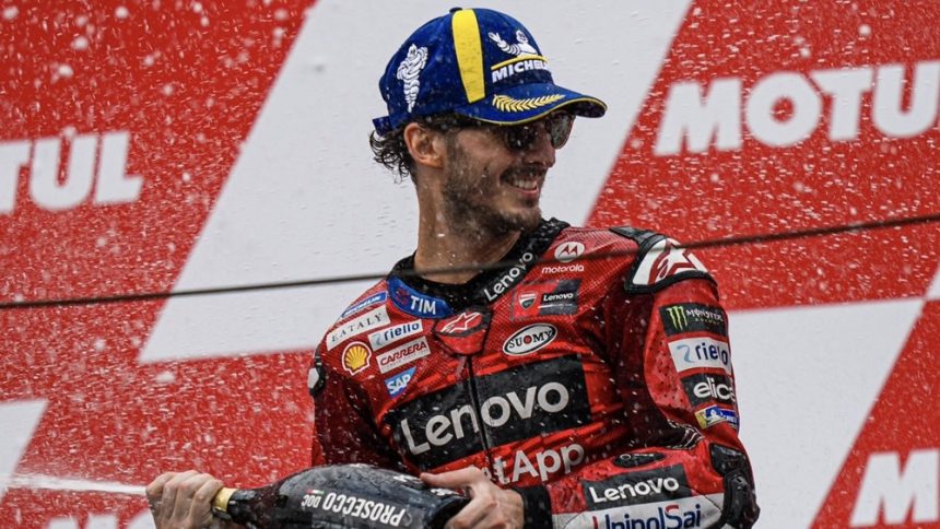 turunminum.id Menangkan MotoGP Thailand, Bagnaia Pangkas Ketinggalan dari Martin
