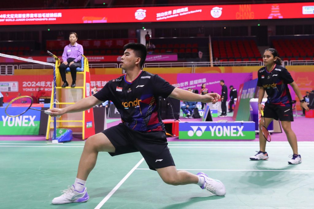 turunminum.id Bulutangkis Kejuaraan Dunia BWF Junior 2024: Tiga Ganda Campuran Indonesia Lolos Kejuaraan Dunia Junior BWF 2024: Darren Aurelius & Bernandine Anindya Wardana Ke 32 Besar