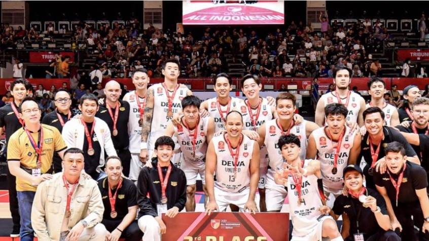 turunminum.id Kalahkan Prawira, Dewa United Sabet Peringkat Ketiga IBL All Indonesian