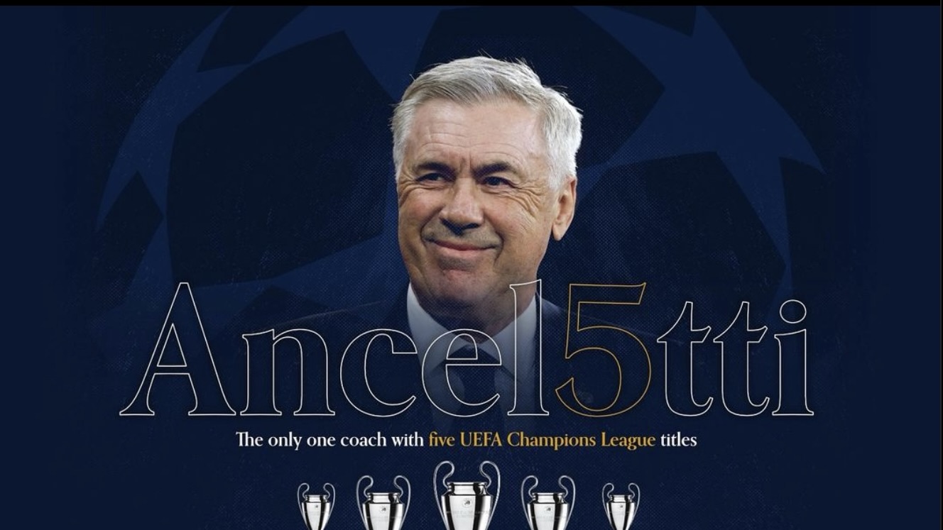Pelatih Real Madrid, Carlo Ancelotti (foto: x)