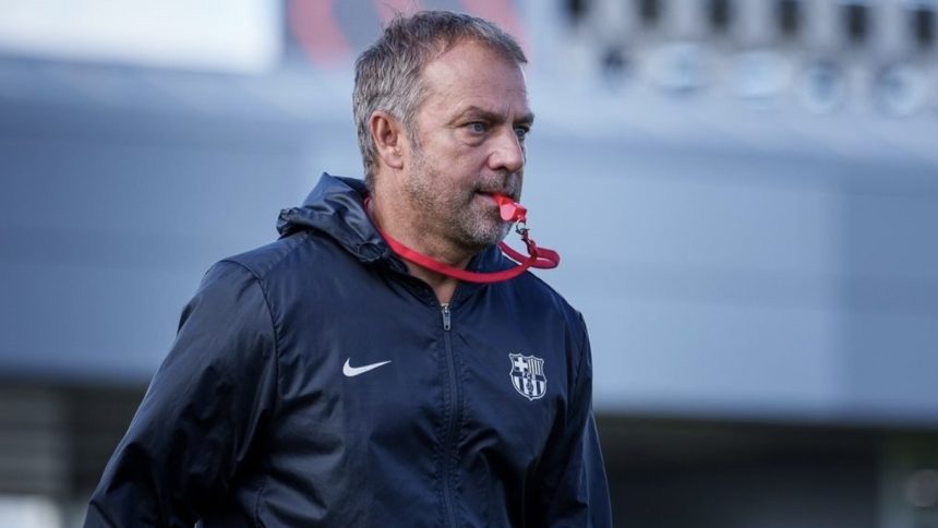 Hansi Flick: Targetkan Barcelona Raih Poin Pertama (foto: x)