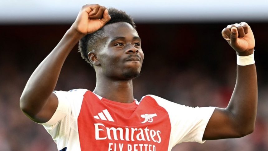 Bukayo Saka Hebat, Tapi Belum Kelas Dunia – McCoist (foto: x)
