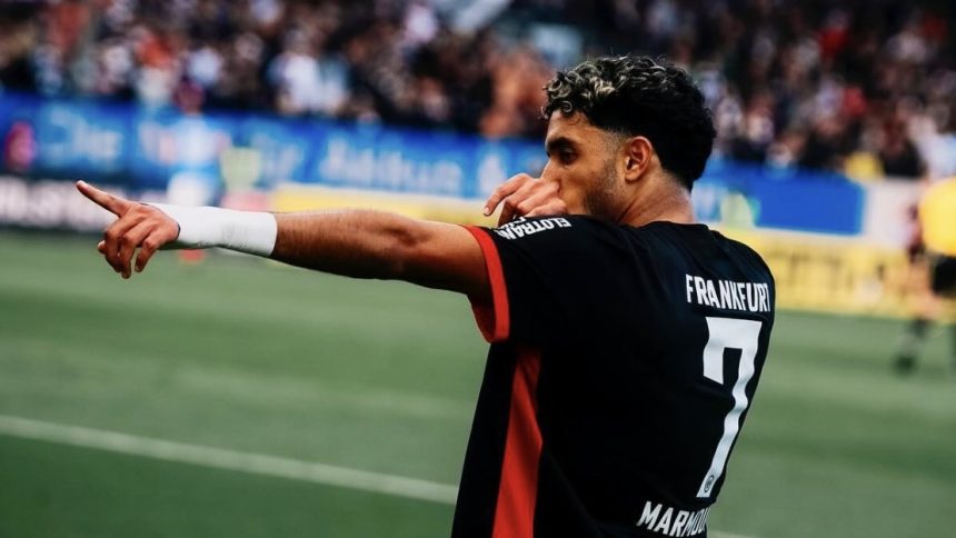 Liverpool Tertarik Rekrut Omar Marmoush dari Frankfurt (foto: x)