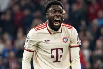 Manchester United Bersaing Perebutan Alphonso Davies (foto: x)