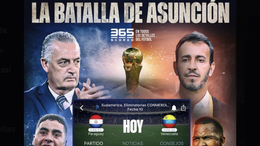 Duel Sengit, Prediksi Laga Paraguay vs Venezuela! (foto: x)