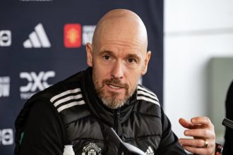 Manchester United Ingin Pertahankan Ten Hag (foto: x)