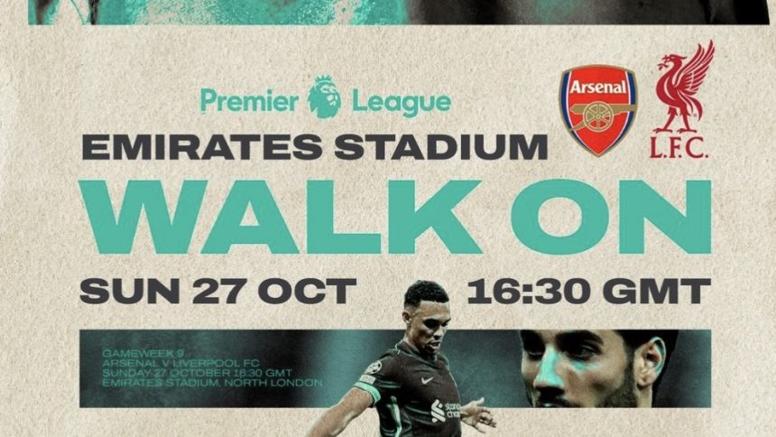 Arsenal vs Liverpool: Duel Sengit di Emirates Stadium (foto: x)