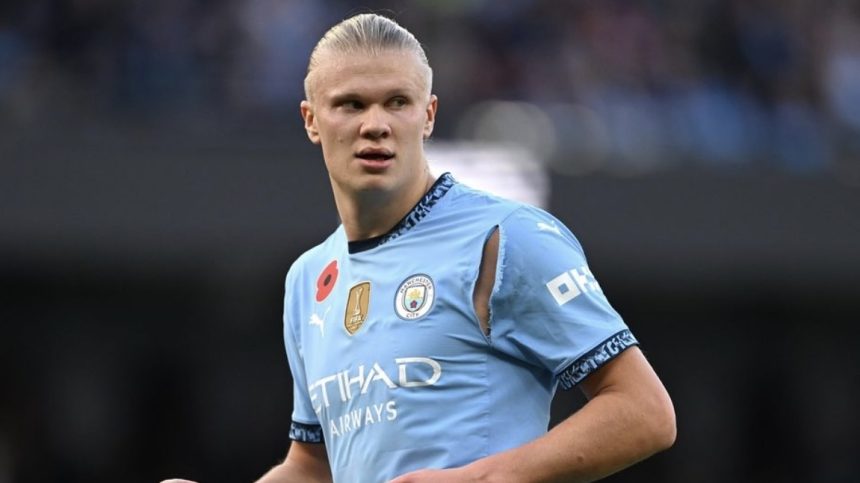 Erling Haaland Bawa Manchester City Menang Tipis (foto: x)