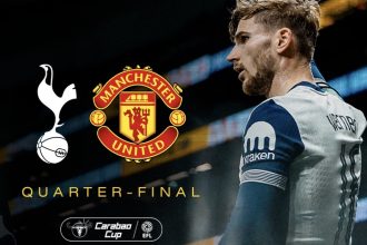 Perempat Final Carabao Cup: Tottenham vs Manchester United (foto: x)