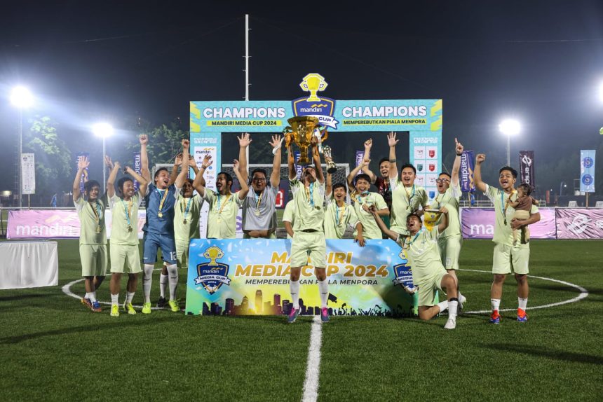 SCTV juara Media Cup 2024 (Foto: PSSI Pers)