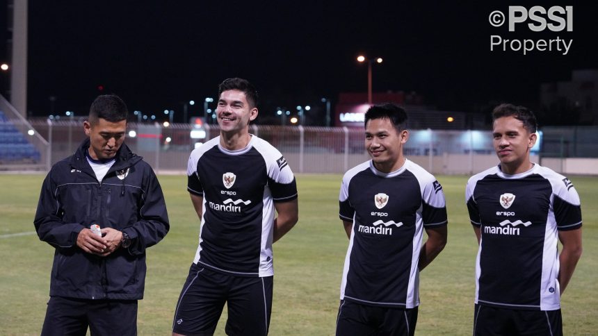 Latihan Timnas Indonesia jelang lawan Bahrain di Kualifikasi Piala Dunia 2026 (Foto: PSSI)