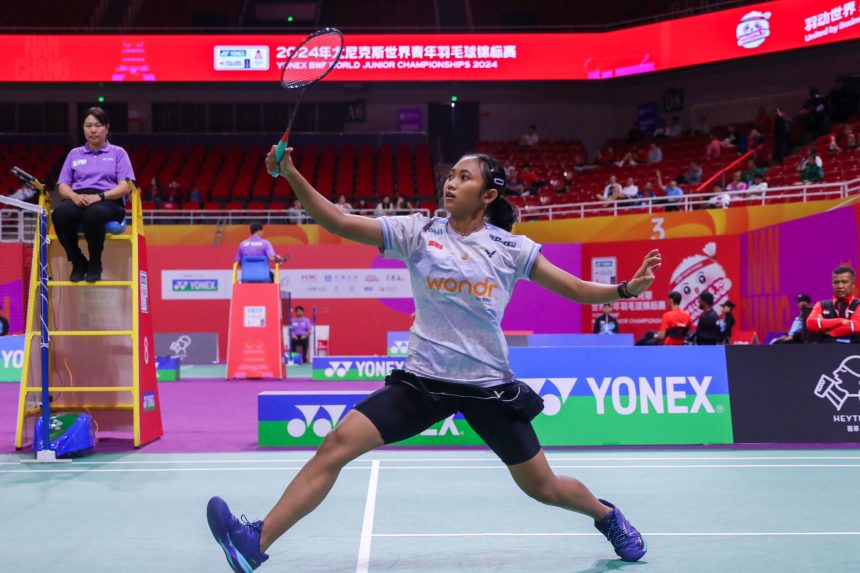 Kavitha Tak Temui Kesulitan Di Kejuaraan Dunia BWF Junior 2024
