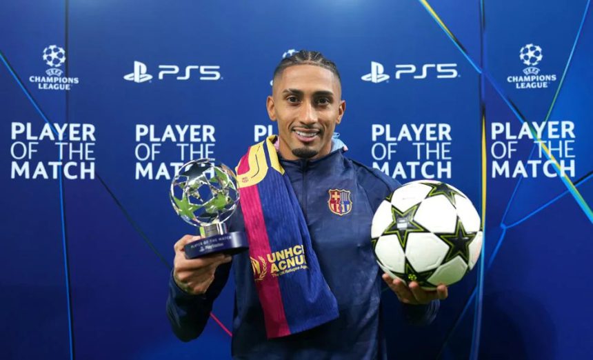 Raphinha “On Fire”, Barcelona Hantam Bayern