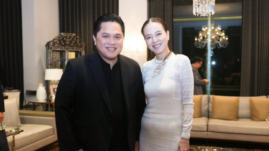 turunminum.id Erick Thohir Ketemu Madam Pang Cs, Bahas Pengembangan Sepak Bola Asia Tenggara