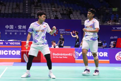 Leo/Bagas Ke 32 Besar Arctic Open 2024