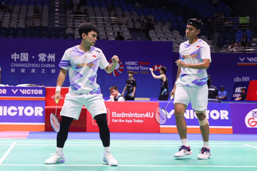 Leo/Bagas Ke 32 Besar Arctic Open 2024