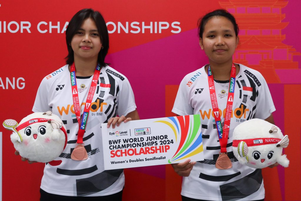 turunminum.id Bulutangkis Kejuaraan Dunia BWF Junior 2024: Indonesia Raih 2 Perunggu di Nomor Perorangan Kejuaraan Dunia BWF Junior 2024: Indonesia Raih 2 Perunggu di Nomor Perorangan
