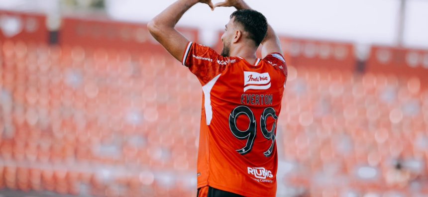 Striker Bali United, Everton Nascimento sudah cetak 2 gol di Liga 1 2024 (Foto: Bali United)