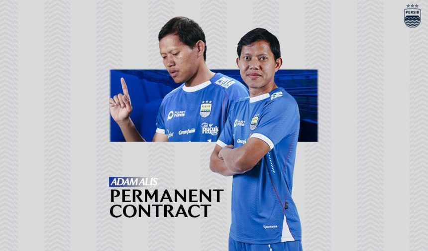 Persib Bandung resmui permanenkan Adam Alis (Foto: Persib.co.id)