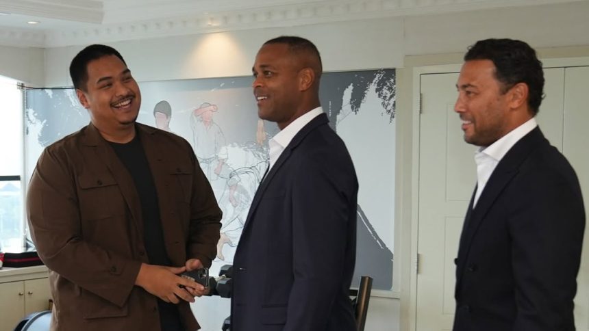 Patrick Kluivert bertemu Menpora, Dito Ariotedjo (Foto: PSSI)