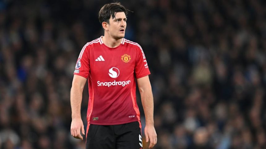 Harry Maguire berstatus free transfer pada Juni 2025 (Foto: Michael Regan/GettyImages)