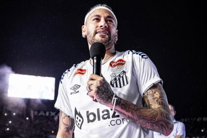 Neymar ingin kembali ke Barcelona (Foto: Instagram/@santosfc)