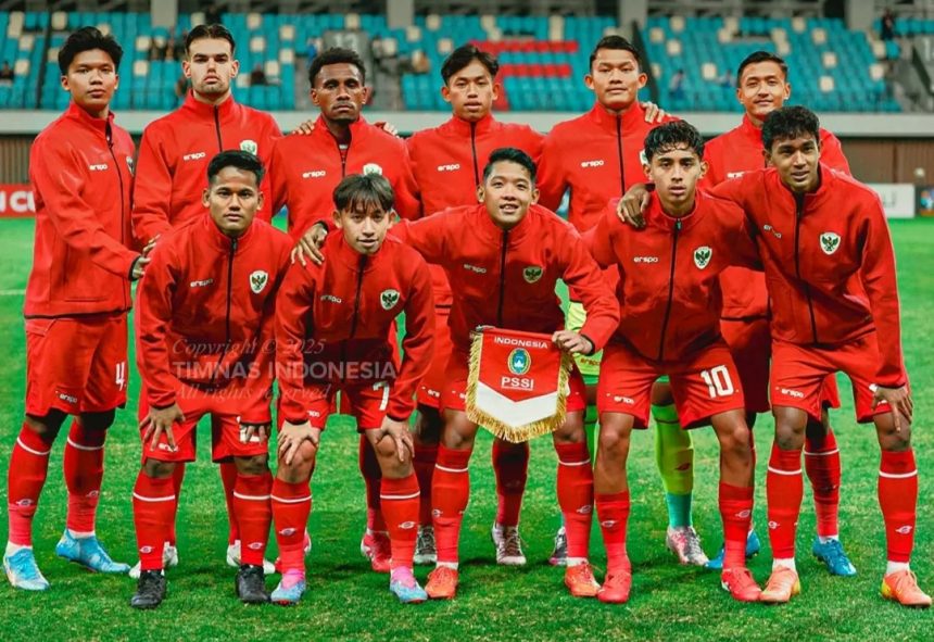 Timnas U-20 Indonesia kalah dari Iran U-20 (Foto: PSSI)