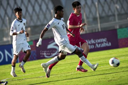 Timnas Indonesia U-17 vs Korea Utara U-17 di Piala Asia U-17 2025 (Foto: PSSI)