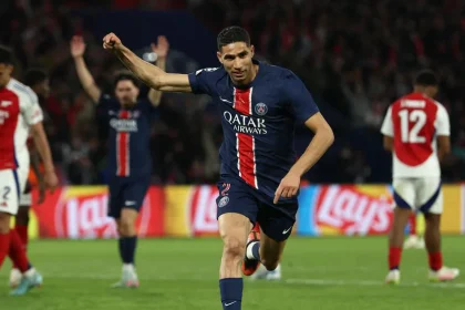 Liga Champions 2024: PSG vs Arsenal (Foto: Uefa.com/AFP via Getty Images)